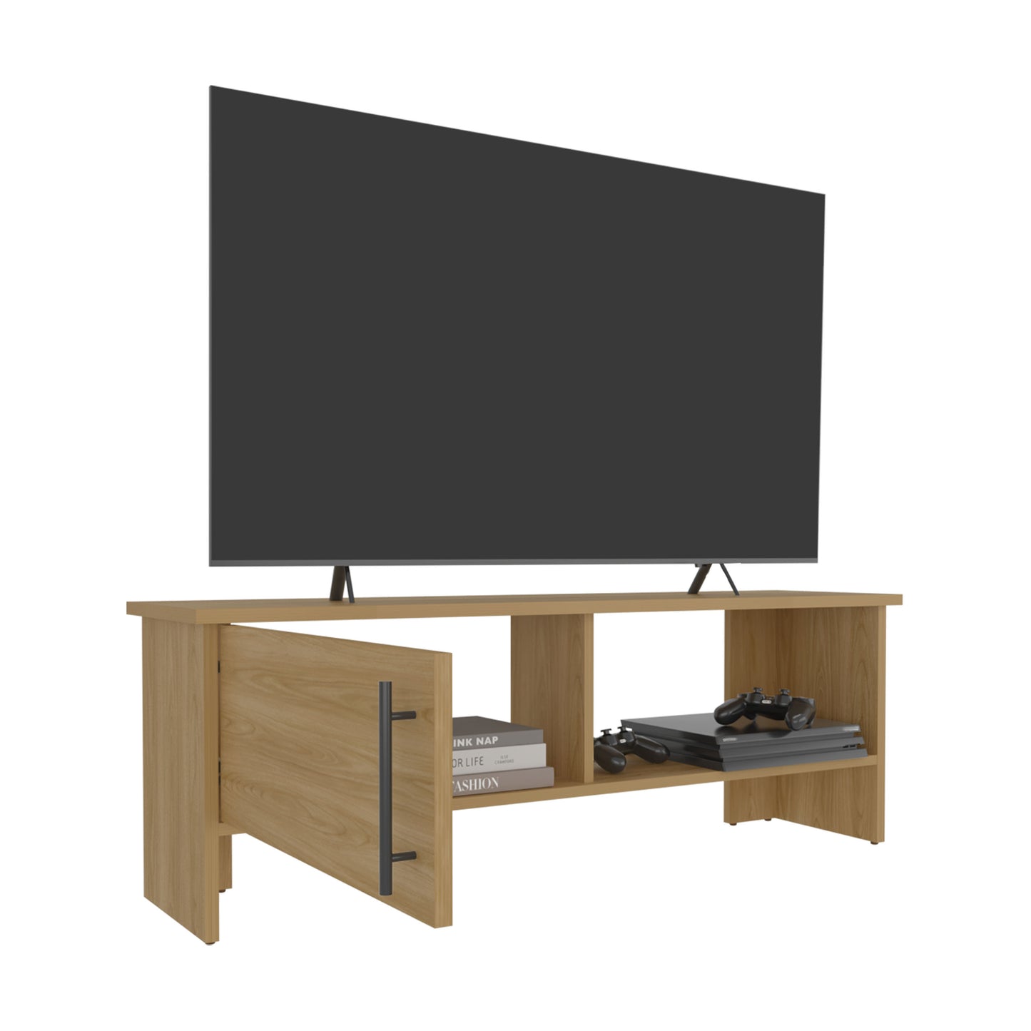 Rack Tv 65" Navia 1 Puerta, Fresno