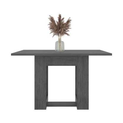 Mesa De Comedor Capacidad Para Cuatro Puestos, Gris