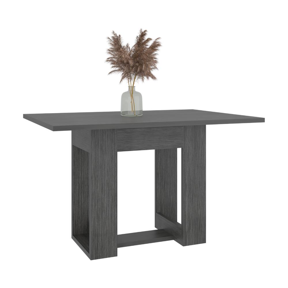 Comedor Volder, Roble Gris, con Amplia Superficie