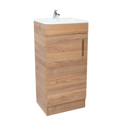 Mueble Vanitorio Una Puerta , FM Furniture, Café Claro