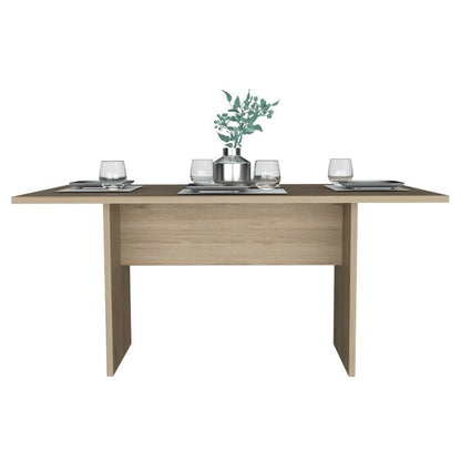Mesa de Comedor Beijing Color Rovere Para Sala De Estar