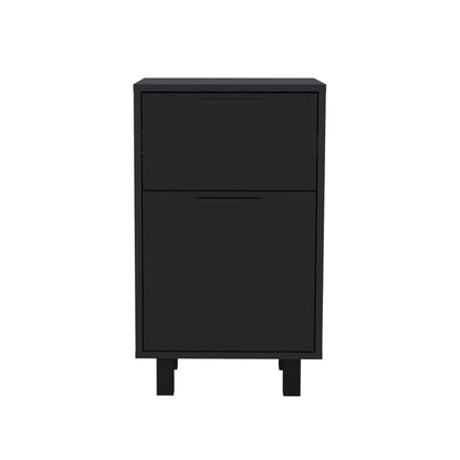 Velador Secret Z-81, Con Una Puerta Y Cajón Secreto, Wengue