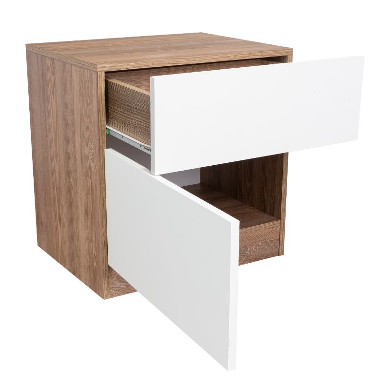 Vaelador Nebrask, Miel y Blanco, con Un Cajón Organizador (vista 8)