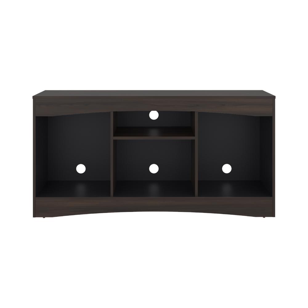 Rack Tv Fiorenzi, Nogal y Wengue, con espacio para TV de 55" (vista 6)