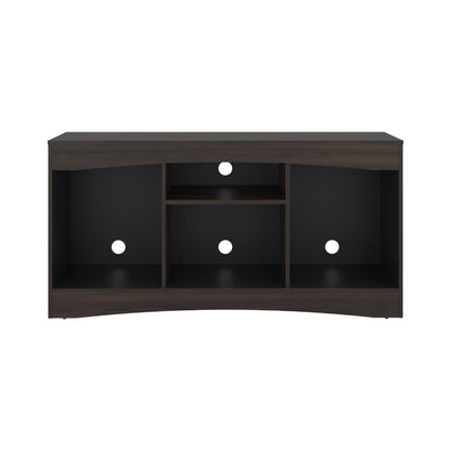 Rack Tv Fiorenzi, Nogal y Wengue, con espacio para TV de 55" (vista 6)