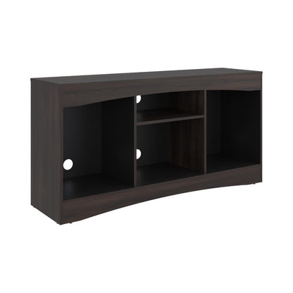 Rack Tv Fiorenzi, Nogal y Wengue, con espacio para TV de 55" (vista 5)
