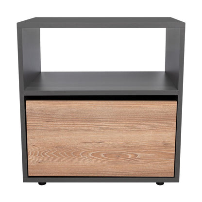 Velador Galanto, Plomo y Lenno con Una Puerta Batiente