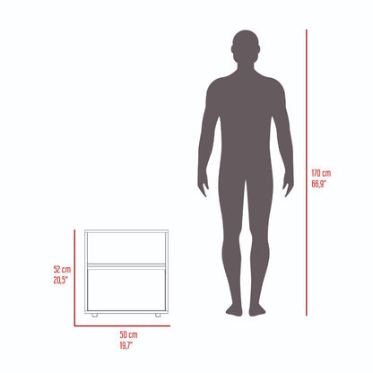 Velador Galanto, Plomo y Lenno con Una Puerta Batiente