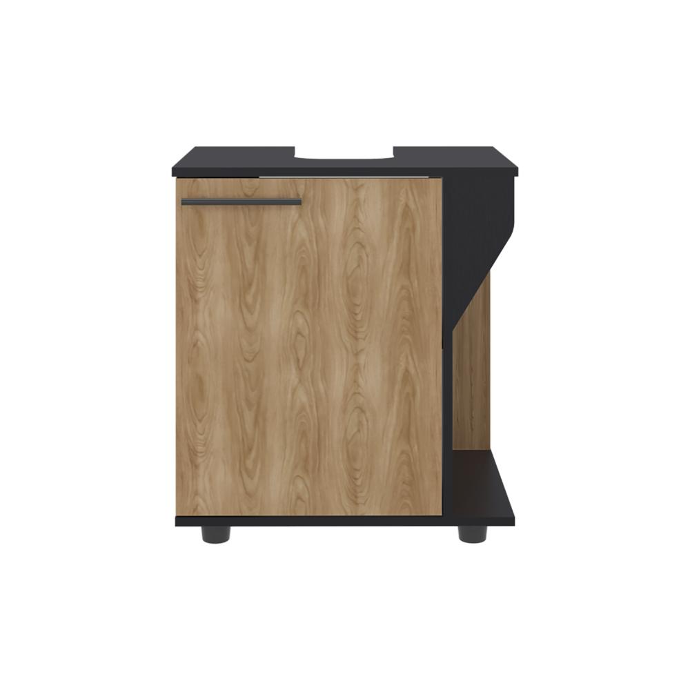 Mueble Para Lavamanos Phillips Una Puerta Wengue Y Fresno