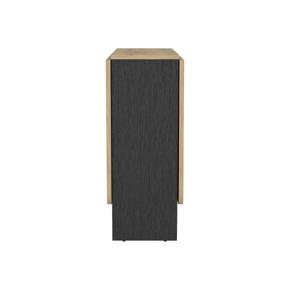 Mesa Abatible, Compact, Wengue y Macadamia, con amplio espacio para colocar objetos (vista 6)