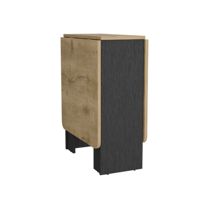 Mesa Abatible, Compact, Wengue y Macadamia, con amplio espacio para colocar objetos (vista 5)