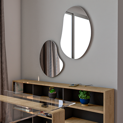 Set Dos Espejos Forma Irregular Fm 022