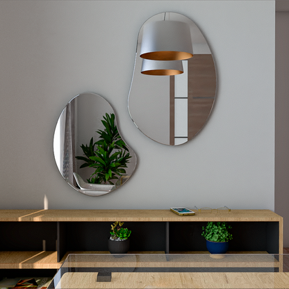 Set Dos Espejos Forma Irregular Fm 022