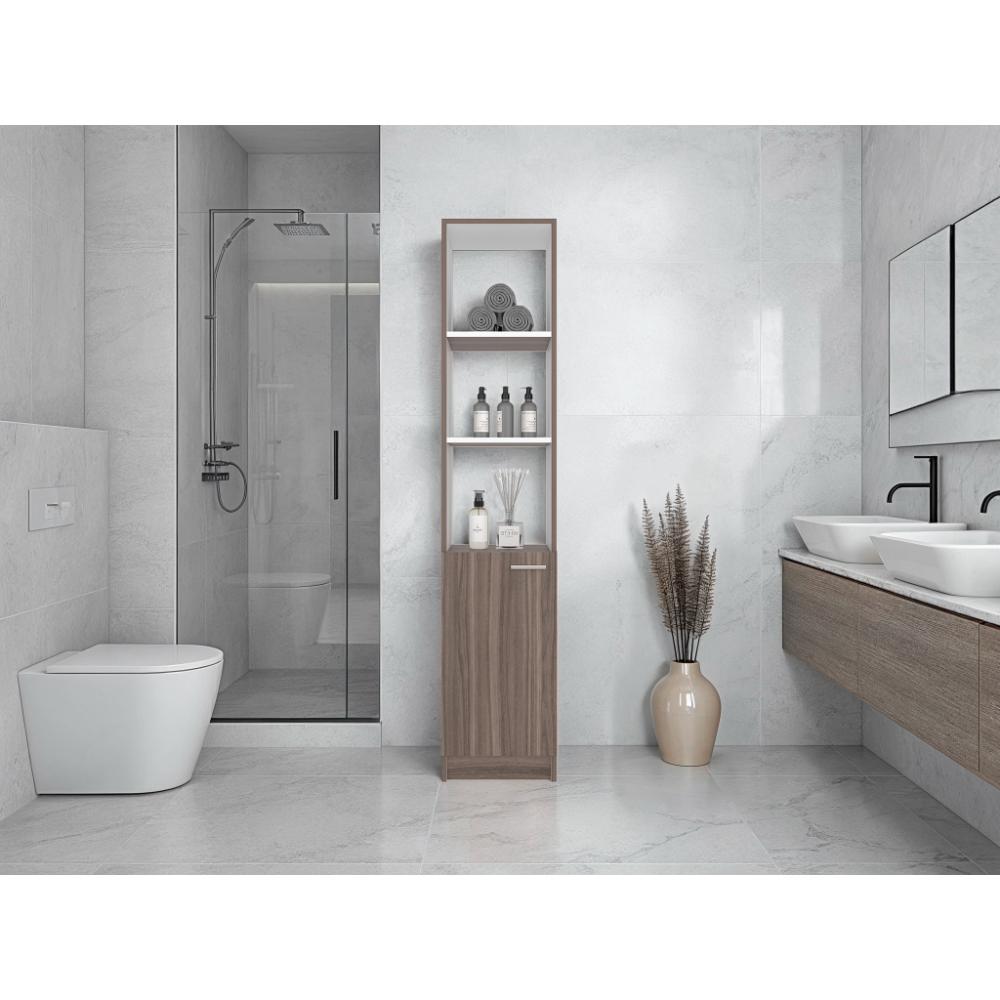 Optimizador Bath 161 Una Puerta Fm, Avellana Blanco