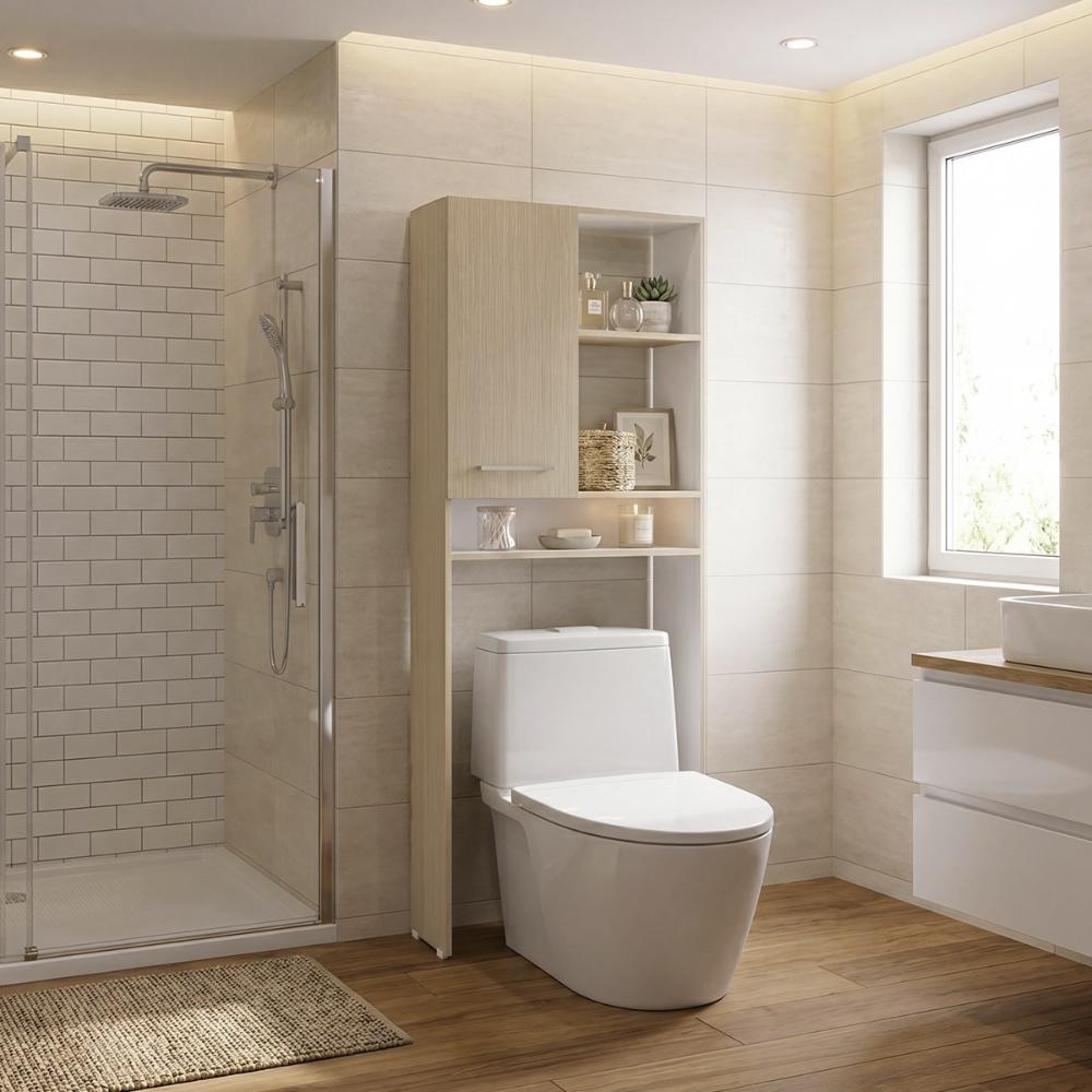Optimizador Wc Bath 26, Cartagena, Ideal para Ahorrar Espacio