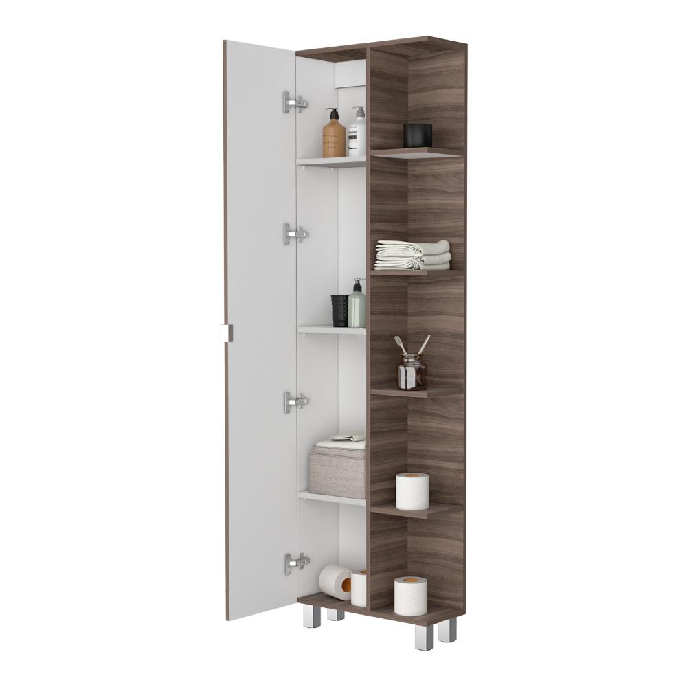 Optimizador Bath 300 Una Puerta Fm, Avellana Blanco