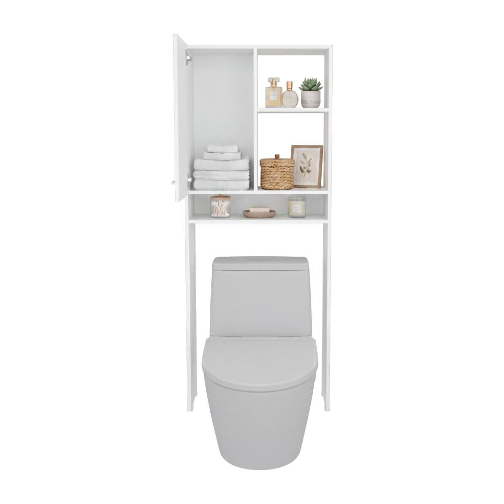 Optimizador Wc Bath 26, Blanco Duqueza, Ideal para Ahorrar Espacio