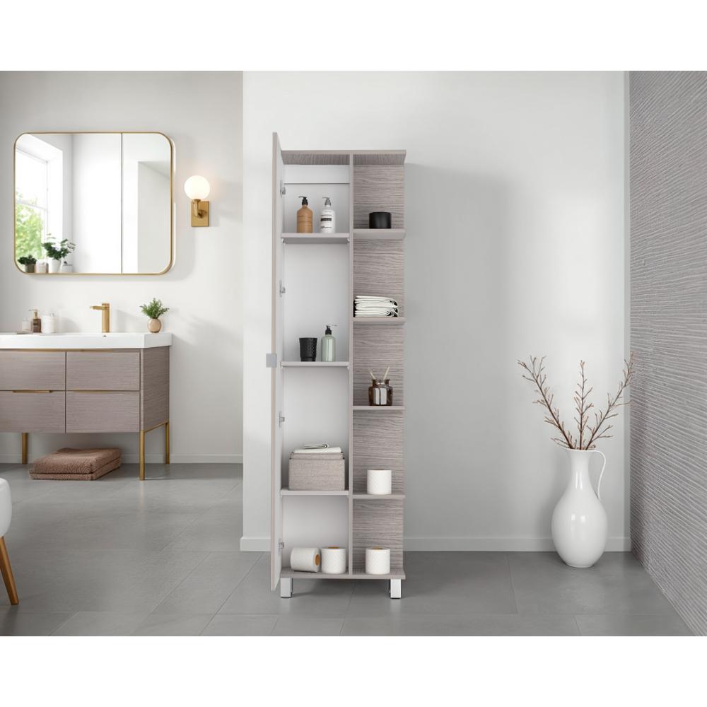 Optimizador Bath 300 Una Puerta Fm, Positano Blanco