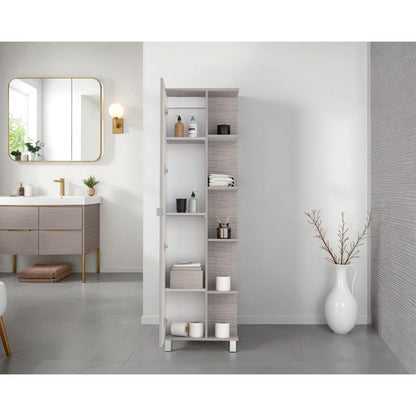 Optimizador Bath 300 Una Puerta Fm, Positano Blanco