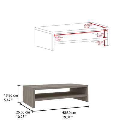 Base De Monitor Fm 001C Café Claro