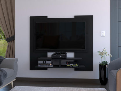 Panel de Tv Elton, Wengue, con Espacio Para Televisor de Hasta 60 Pulgadas