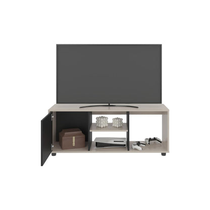 Rack Tv 50" Adel, Beige Y Negro
