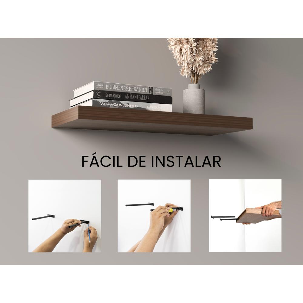 Repisa Flotante Wall, Amaretto Por Una Unidad