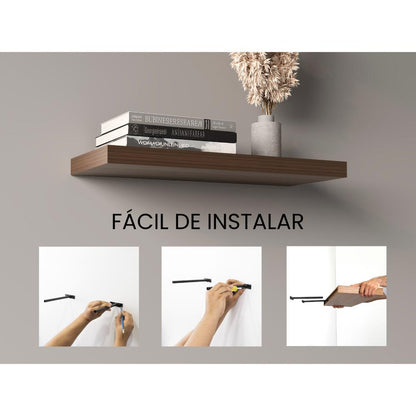 Repisa Flotante Wall, Amaretto Por Una Unidad