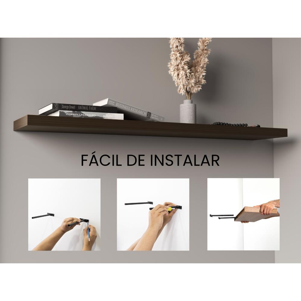 Repisa Flotante Wall, Amaretto Por 1 Unidad