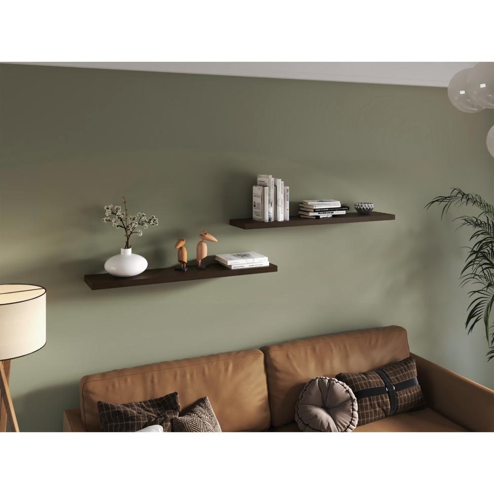 Repisa Flotante Wall, Amaretto Por 1 Unidad