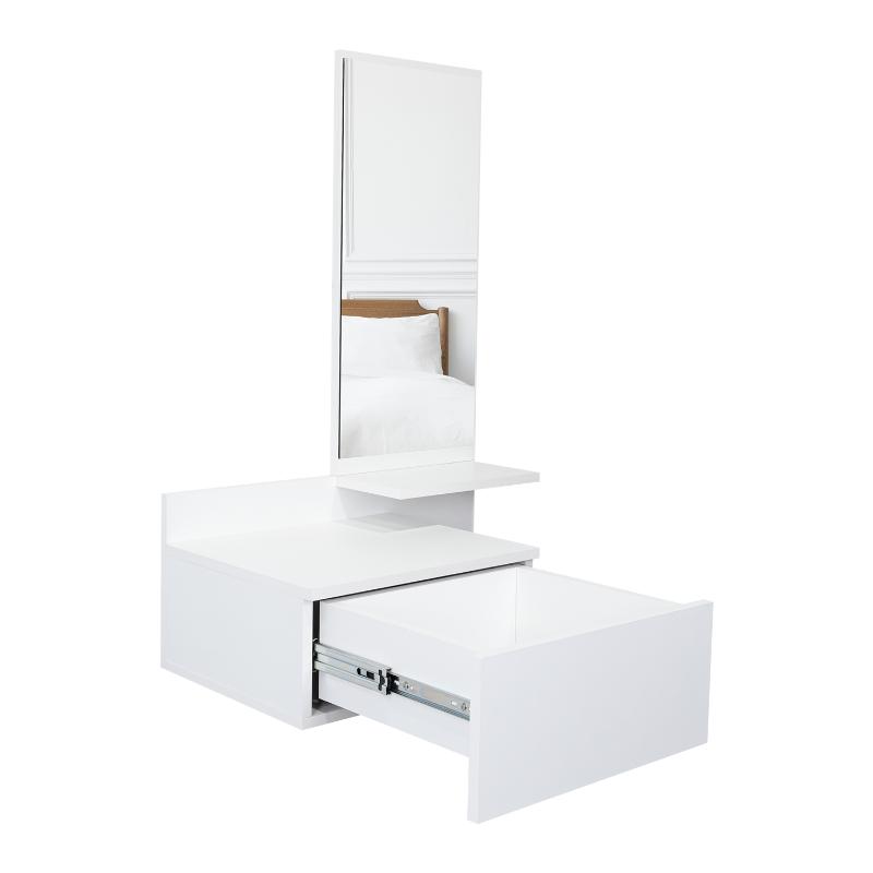 Mueble Recibidor Vienna, Recibidor Viena, Blanco, con un Cajón