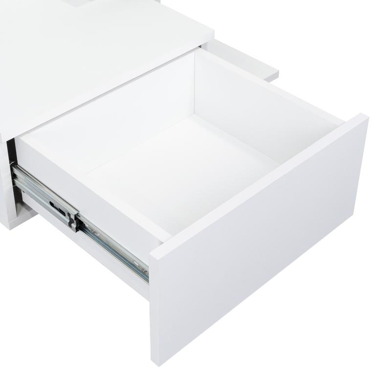 Mueble Recibidor Un Cajon Vienna, Blanco