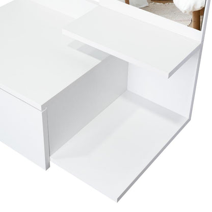 Mueble Recibidor Vienna, Recibidor Viena, Blanco, con un Cajón