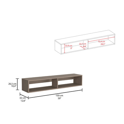 Rack Flotante, Bardolino, Para Televisor De 70 Pulgadas (vista 7)
