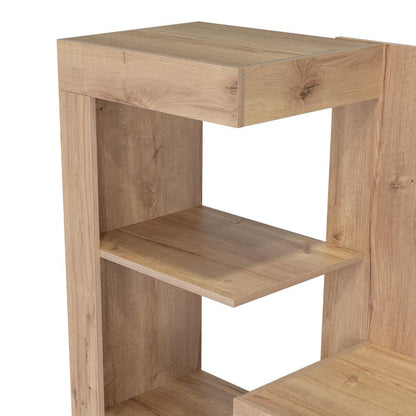 Mesa Para Tv Samir, Café Claro, con Espacio Para Televisor de Hasta 55 Pulgadas
