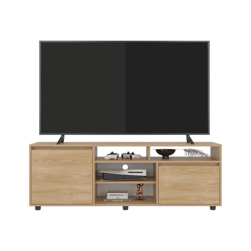 Rack Tv Pino, Fresno Europeo, Para Televisor Hasta 65 Pulgadas (vista 4)