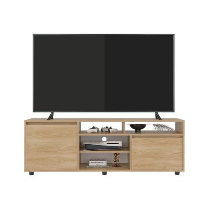 Rack Tv Pino, Fresno Europeo, Para Televisor Hasta 65 Pulgadas (vista 4)