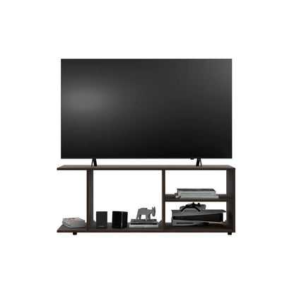 Mesa De Tv 50" Fm, Café Oscuro