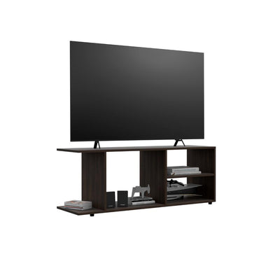 Mesa De Tv 50" Fm, Café Oscuro
