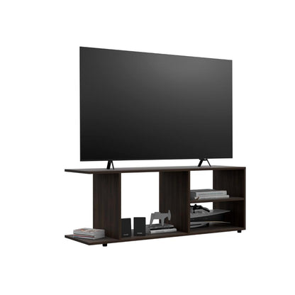 Mesa De Tv 50" Fm, Café Oscuro