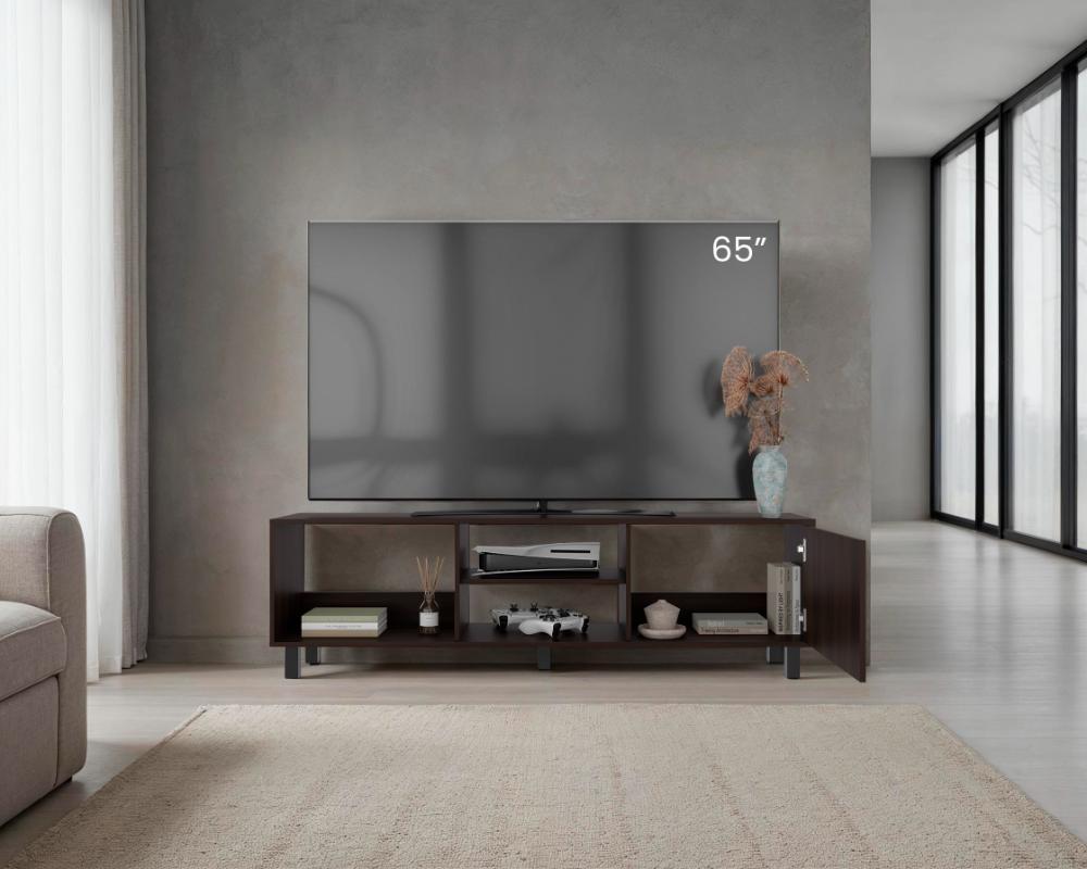 Mesa Para Tv Tunez, Nogal, Para Televisor Hasta 70 Pulgadas (vista 4)