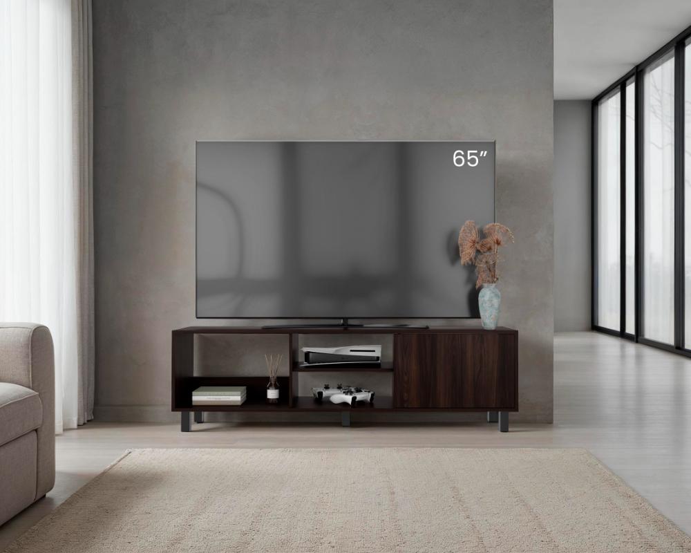 Mesa Para Tv Tunez, Nogal, Para Televisor Hasta 70 Pulgadas (vista 5)