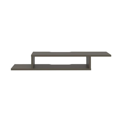 Mesa Para Tv Flotante Dilix, Canela, con superficie para objetos decorativos