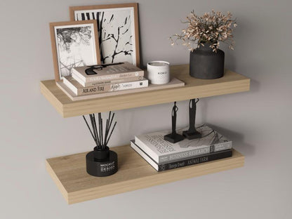 Repisa Flotante Maca, Beige
