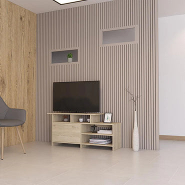 Mesa Para Tv Liena, Rovere, Para Televisor de 40 Pulgadas
