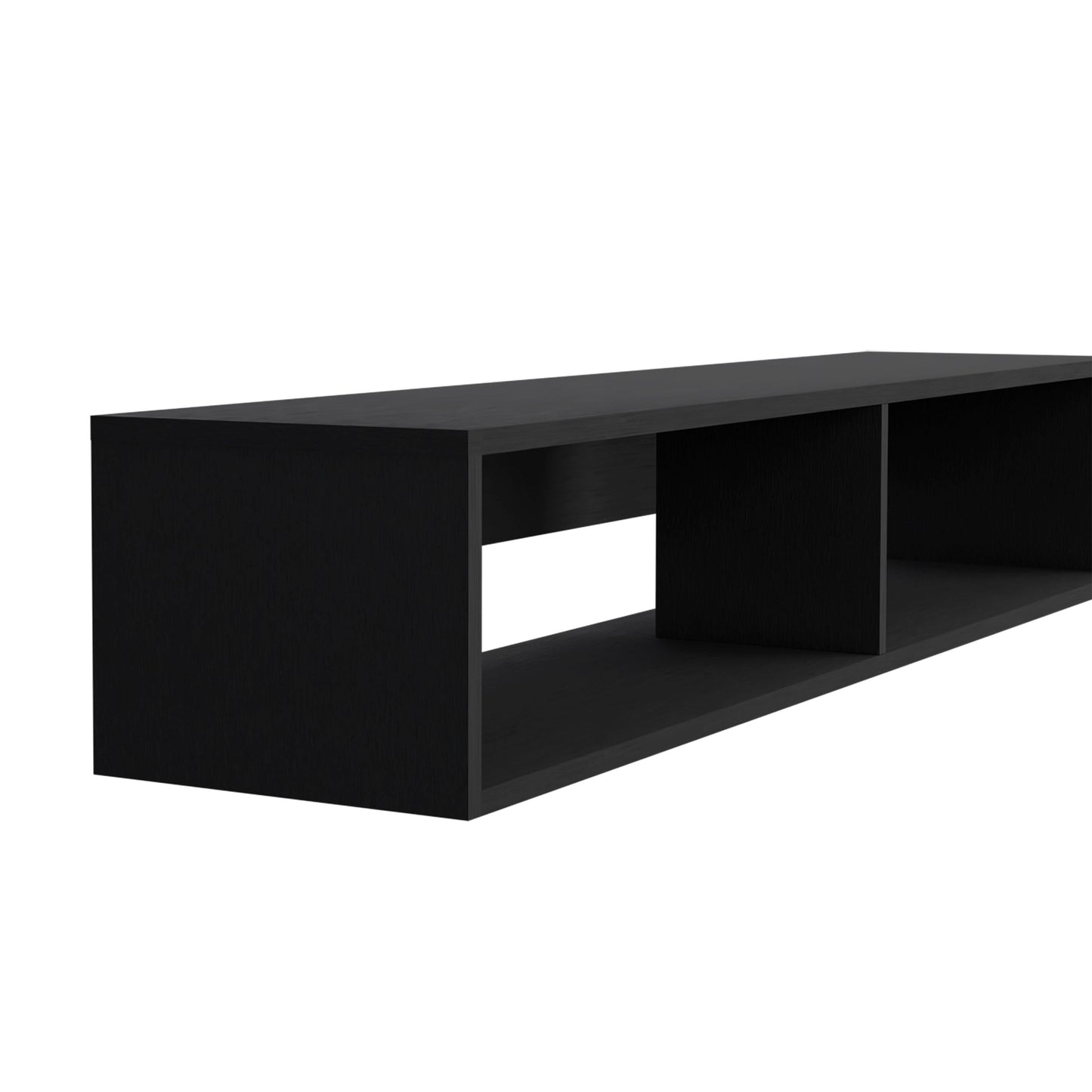 Repisa Flotente Tv 65" Fm 025N Negro