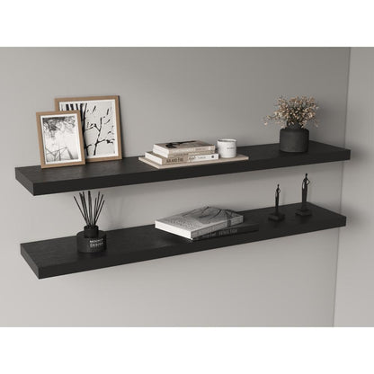 Repisa Flotante,  Negro X1 Unidad