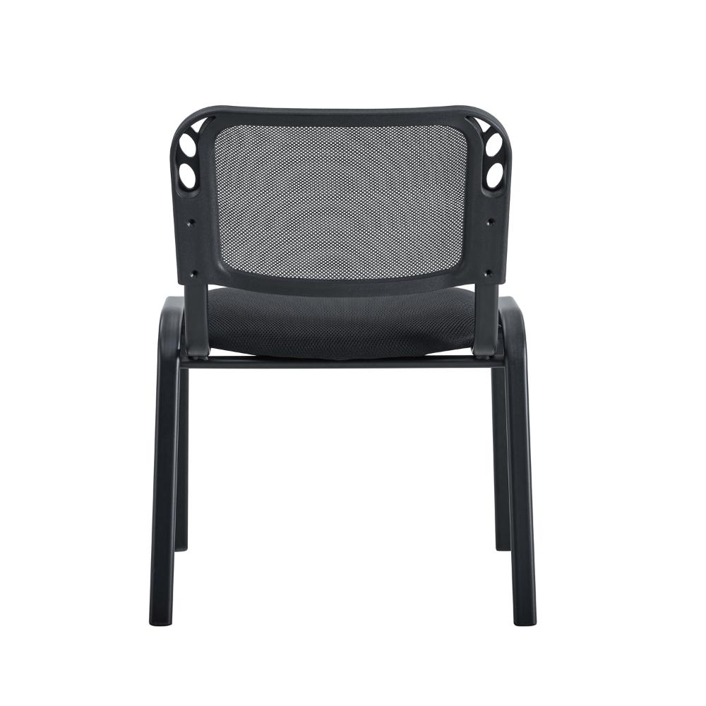 Silla Interlocutora, Negro, Con espaldar y diseño sencillo x5