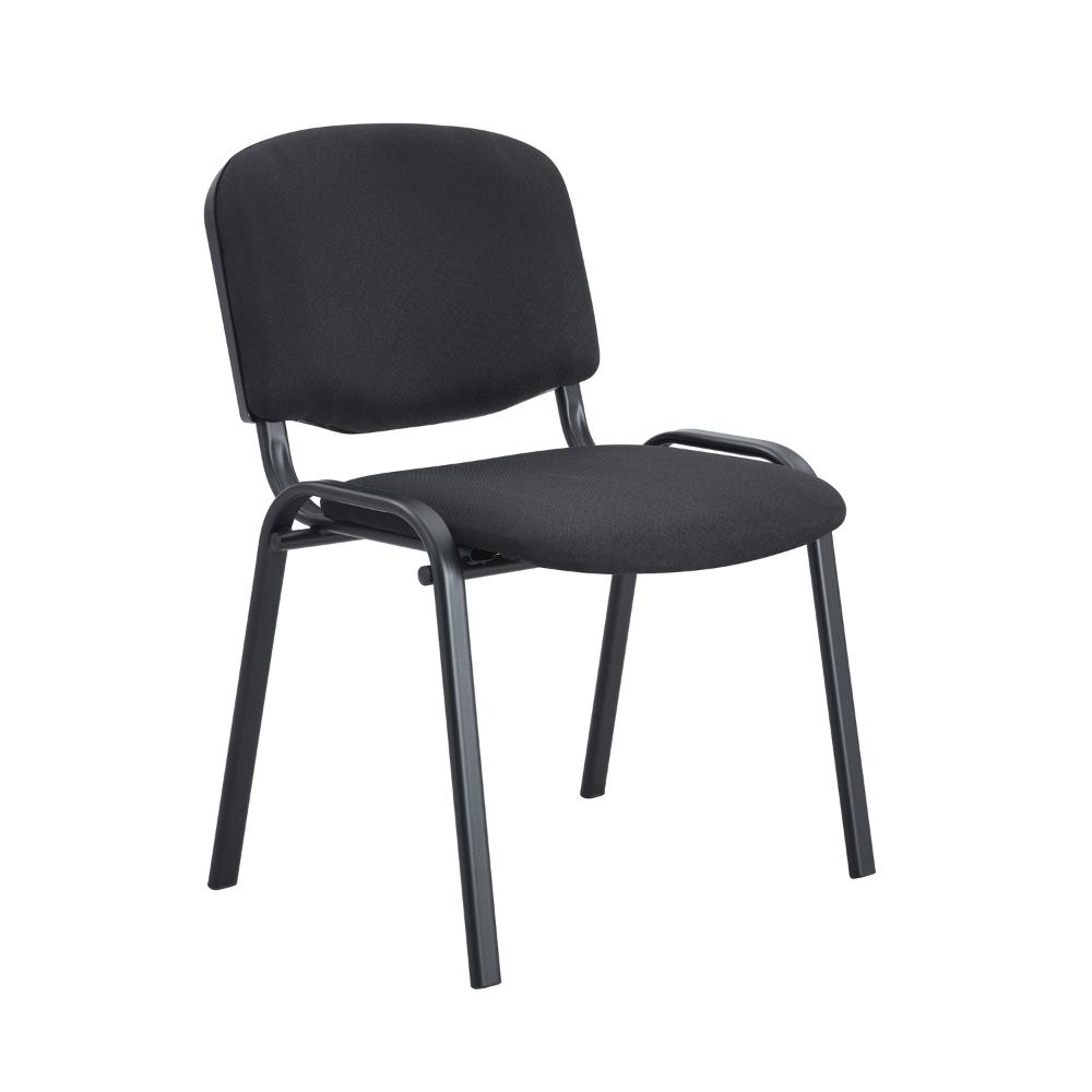 Silla Interlocutora, Negro, Con espaldar y diseño sencillo sin brazo x5