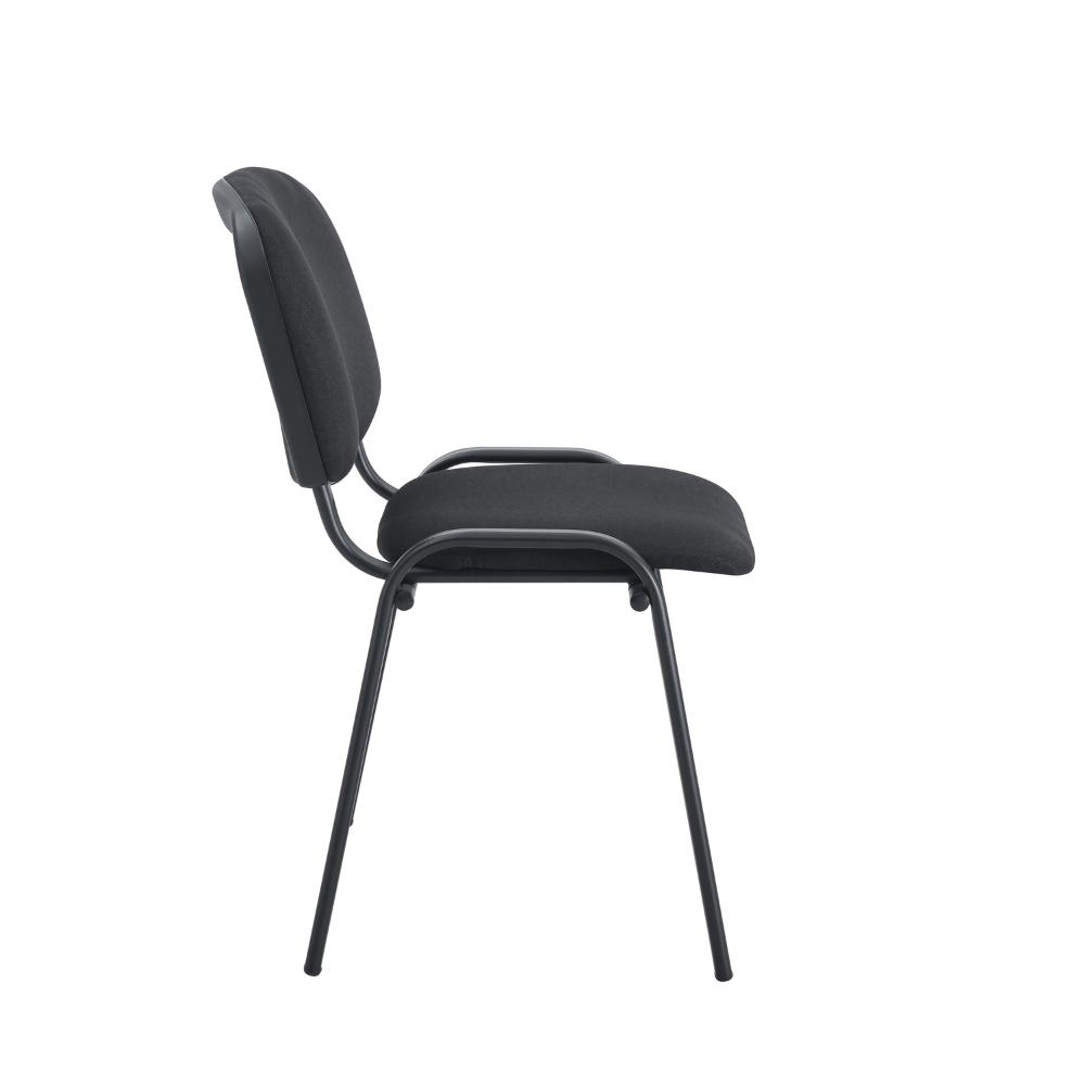 Silla Interlocutora, Negro, Con espaldar y diseño sencillo sin brazo x5